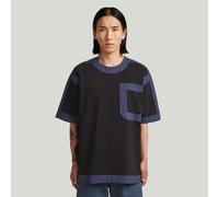 G-STAR MN New Icon Oversized T-Shirt Schwarz M dark black D27773-E208-6484-M