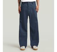 Chinohose G-STAR "MN Type 96 Loose Chino", Damen, Gr. 31, Länge 32, future dusk, Obermaterial: 100% Baumwolle, Hosen Chinohose (66305541-31)