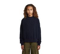 G-STAR Girls Modern Cableknit Cardigan Dunkelblau 8 salute D29145-01-C742-8