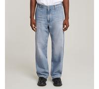 5-Pocket-Jeans G-STAR "Modson Straight Chino", Damen, Gr. 34, Länge 32, vintage platinum blau, Obermaterial: 100% Baumwolle, Jeans 5-Pocket-Jeans (85451246-34) vintage platinum blau