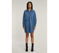 G-STAR Modular Shirt Kleid Mittelblau S faded everglade D25349-D301-G357-S