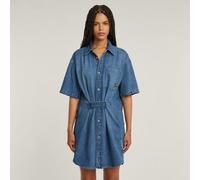 G-STAR Modular Shirt Kleid Mittelblau S faded everglade D25349-D301-G357-S