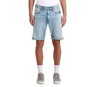 Shorts G-STAR "Mosa Short", Herren, Gr. 40, blau (vintage mystique blau), Obermaterial: 79% Baumwolle, 20% Baumwolle, 1% Elasthan, Hosen Shorts (77463905-40) vintage mystique blau