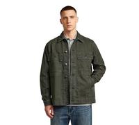 G-STAR Mosa Overshirt, Men's Jacket, Color Gray, Size XXL