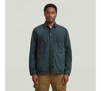 G-STAR Mosa Overshirt Schwarz M faded moonless night gd D26462-D491-G371-M