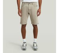 Shorts G-STAR "Mosa Short", Herren, Gr. 35, elephant skin gd, Obermaterial: 98% Baumwolle, 2% Elasthan, Hosen Shorts (73768455-35) elephant skin gd