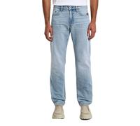 5-Pocket-Jeans G-STAR "Mosa Straight Jeans", Herren, Gr. 27, Länge 30, blau (sun faded cloudburst), Obermaterial: 79% Baumwolle, 20% Baumwolle, 1% Elasthan, Jeans 5-Pocket-Jeans (49066666-27) sun fade