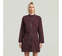 G-STAR Moto Mini Dress Lila XS dk fig gd D27009-E078-C074-XS