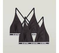 G-STAR Multiway Triangel Bralette 2er-Pack Schwarz XS black D29407-01-990-XS