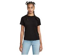 G-Star T-Shirt Nifous Kurzarm V-Ausschnitt Damen S Dark Black