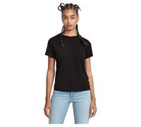 T-Shirt G-STAR "Nifous Top", Damen, Gr. XXS, dk schwarz, Obermaterial: 100% Baumwolle, Shirts T-Shirt (83534125-XXS) dk schwarz