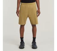 Trainingshose G-STAR "Nifous Sweat Shorts", Herren, Gr. S, safari, Obermaterial: 58% Baumwolle, 42% Polyester, Hosen Trainingshose (41967418-S) safari