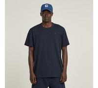T-Shirt G-STAR "Nifous" Gr. M, blau (salute), Herren, Obermaterial: 100% Baumwolle, Shirts (74791841-M) salute