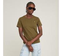T-Shirt G-STAR "Nifous Top", Damen, Gr. XXS, wild olive, Obermaterial: 100% Baumwolle, Shirts T-Shirt (35833660-XXS) wild olive