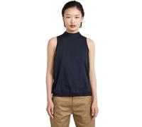 T-Shirt G-STAR "Open Back Knit Tanktop", Damen, Gr. XXS, osaka blau, Obermaterial: 100% Baumwolle, Shirts T-Shirt (32754915-XXS) osaka blau