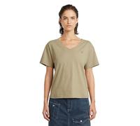 G-star Open Relaxed Kurzarm-t-shirt Mit V-ausschnitt S Light Toggee