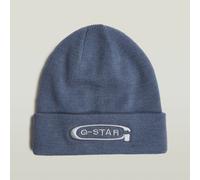 G-Star RAW Originals Artwork Long Beanie Mittelblau one size D24722-C754-1820-PC