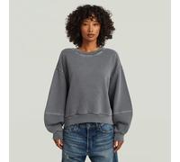 G-STAR Overdyed Big Sleeve Oversized Sweater Grau XS granite D26361-D993-B810-XS