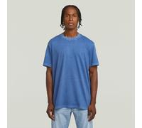 G-STAR Overdyed Center Chest Loose T-Shirt Mittelblau S dutch blue gd D27760-C756-H177-S