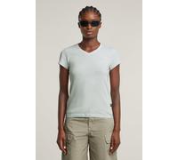 G-STAR Damen Eyben Slim V-Neck Top 2.0, Blau (Plein air gd D24533-B059-H195), L