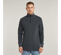 G-STAR Overdyed Half Zip Tweeter Dunkelblau XL salute D26451-D895-D418-XL