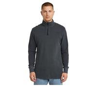 T-Shirt G-STAR "Overdyed Half Zip Tweeter", Damen, Gr. M, salute gd, Obermaterial: 100% Baumwolle, Shirts T-Shirt (81846244-M) salute gd