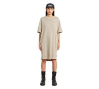 G-STAR Overdyed Saddle Sleeve Loose T-Shirt-Kleid Beige S dk brick gd D26095-C756-D848-S