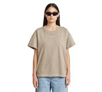 Longpullover G-STAR "Overdyed Seam Details Sweatshirt", Damen, Gr. M, dk brick gd, Obermaterial: 100% Baumwolle, Pullover Longpullover (94089206-M)