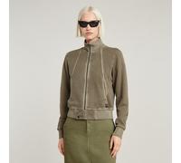 G-STAR Overdyed Slim Track Sweater Jacke Grün M ensis green gd D26087-D688-G544-M