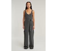 G-STAR Overdyed Utility Loose Jumpsuit Schwarz M dark black garment dyed D26100-C756-B564-M