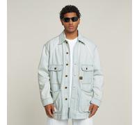 G-STAR Oversized Chore Jacke Hellblau L beached faded clifton blue D26165-D436-H122-L