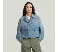 Jeansjacke G-STAR "Parachute Oversized Jacke", Damen, Gr. M, vintage sandstorm, Obermaterial: 100% Baumwolle, Jacken Jeansjacke (29091927-M) vintage sandstorm