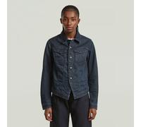 G-STAR Pitched Hem Slim Jacke Andere L rinsed ink blue coated D27939-D860-H432-L