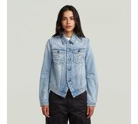 G-STAR Pitched Hem Slim Jacke Hellblau XXL sun faded cloudburst D27939-E352-G339-XXL