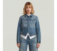 G-STAR Pitched Hem Slim Jacke Hellblau XXS vintage gold digger D27939-D788-H117-XXS