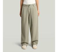 G-STAR Pleated Chino Grün 30-34 Light Orphus Garment Dyed D29111-D454-B565-3034