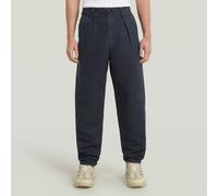 Chinohose G-STAR "Pleated Chino Relaxed Tapered", Herren, Gr. 32, Länge 32, salute gd, Obermaterial: 70% Baumwolle, 30% Baumwolle, Hosen Chinohose (60397251-32) salute gd