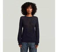 G-STAR Pointelle Knit Pullover Dunkelblau XS osaka blue D27724-B754-3873-XS
