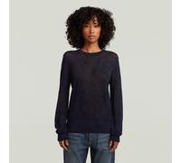 G-STAR Pointelle Knit Pullover Dunkelblau XXS osaka blue D27724-B754-3873-XXS
