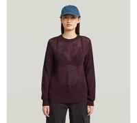 G-STAR Pointelle Knit Pullover Rot M Maroon D27724-B754-671-M