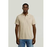 G-Star Poloshirt in Beige - Größe M | Herren Plussize