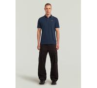 G-Star Poloshirt in Dunkelblau - Größe L | Herren Plussize