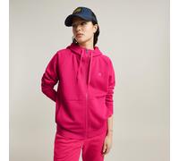 G-Star Damen Premium Core 2.1 Hooded Zip Thru Sweatshirt, Rosa (pink Peacock D22727-C235-G694), S