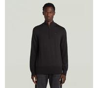 G-star Premium Core Halbzippullover XS Dark Black