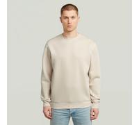G-STAR RAW Herren Premium Core Sweatshirt, Beige (Whitebait D16917-C235-1603), XL