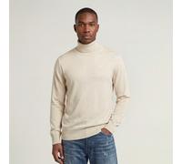 G-STAR Premium Core Turtle Strickpullover Weiß M whitebait D27706-B692-1603-M
