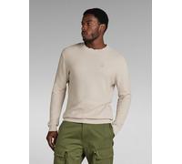 G-Star RAW Herren Moss Knitted Pullover, Beige (Whitebait D24461-D631-1603), L