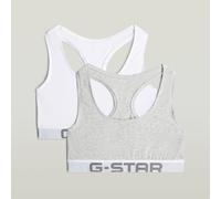 G-STAR Racerback Bralette 2er-Pack Mehrfarbig L MULTI D29432-01-J167-L