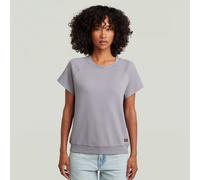 G-STAR Raglan T-Shirt Grau M quicksilver D24512-D976-H863-M