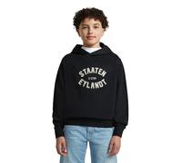 G-STAR Boys Rand Hoodie Sweatshirt Schwarz 14 dark black D29785-01-6484-14